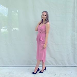 Pink Midi dress💞